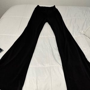 Black Flared leggings